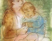 巴勃罗毕加索 - 母亲和孩子